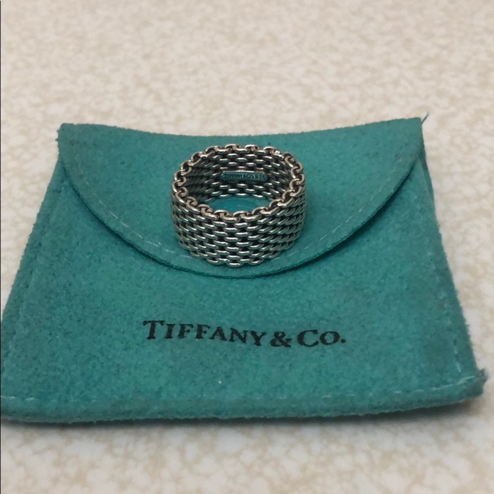 Tiffany & Co mesh ring